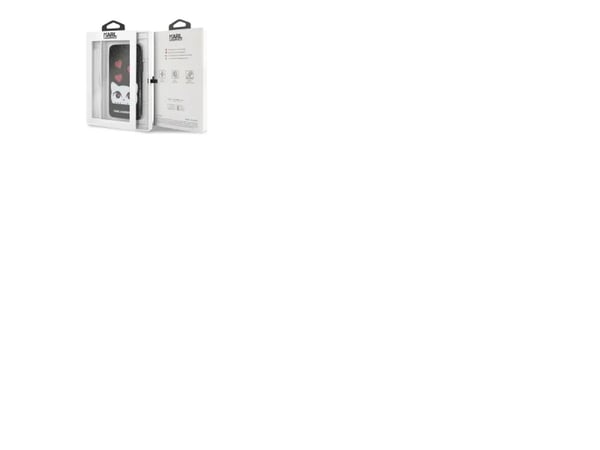 Deklas Apple iPhone X/XS Karl Lagerfeld Book Valentine (KLFLBKPXVDCBK) svart
