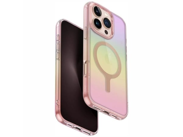 Deklas Uniq Iridescia Magclick ladeetui for iPhone 16 Pro - Rozine