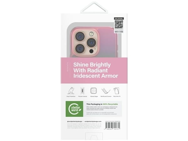 Deklas Uniq Iridescia Magclick ladeetui for iPhone 16 Pro - Rozine