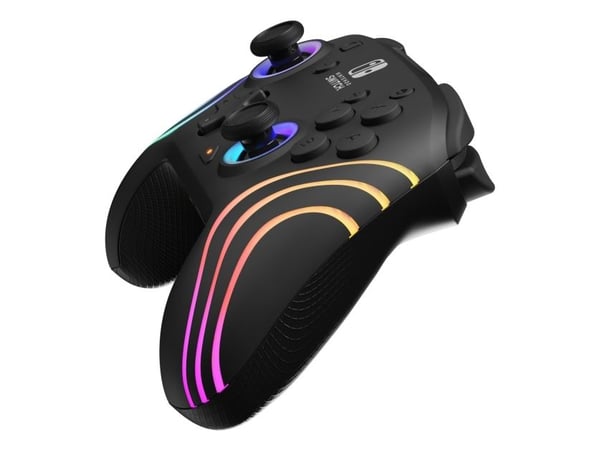 PDP Afterglow Wave, Spelplatta, Nintendo Switch, Nintendo Switch Lite, Nintendo Switch OLED, D-pad, Menyknapp, Dela-knapp, Analog / Digital, Multif...