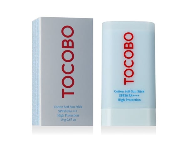 TOCOBO_Cotton Soft Sun Stick SPF50+ PA++++ solkremstift 19g