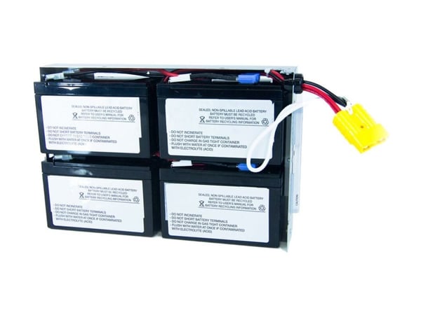 Origin Storage - UPS-batteri - 1 x batteri - ventilregulert blysyre (VRLA) - 4-cellers - sølv