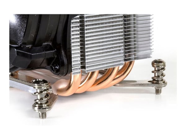 Inter-Tech Q-6 - Prosessorkjøler - høy kvalitet - (for: LGA1700) - aluminiumfinner - 92 mm