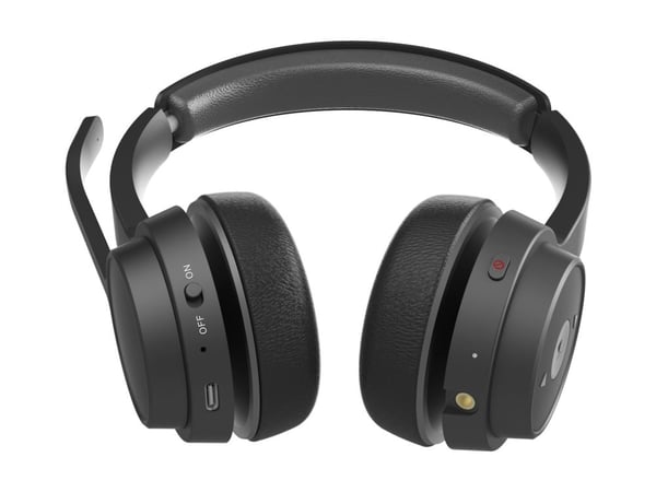 Conceptronic POLONA04BA - Headset - på örat - Bluetooth - trådlös, kabelansluten - 3,5 mm kontakt - svart