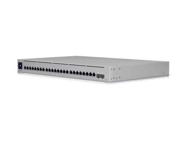 Ubiquiti UniFi Enterprise XG 24 - Switch - L3 - Administreret - 24 x 100/1000/2.5G/5G/10GBase-T + 2 x 25 Gigabit SFP28 (uplink) - monterbar på stat...