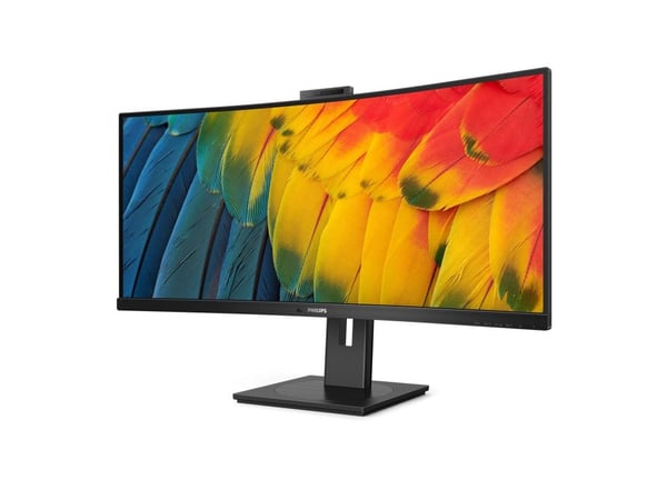 Philips 34B1U5600CH - 5000-sarja - LED-näyttö - kaareva - 34" - 3440 x 1440 WQHD @ 120 Hz - VA - 350 cd/m² - 3000:1 - 4 ms - HDMI, DisplayPort, USB...