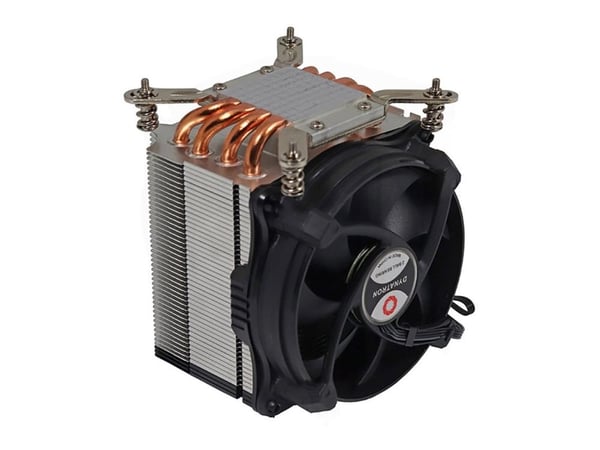 Inter-Tech Q-6 - Prosessorkjøler - høy kvalitet - (for: LGA1700) - aluminiumfinner - 92 mm