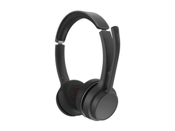 Conceptronic POLONA04BA - Headset - på örat - Bluetooth - trådlös, kabelansluten - 3,5 mm kontakt - svart