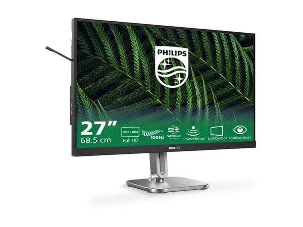 Philips 5000 series 27B2G5200/00, 68,6 cm (27"), 1920 x 1080 pikseliä, Full HD, LCD, 4 ms, Antrasiitti