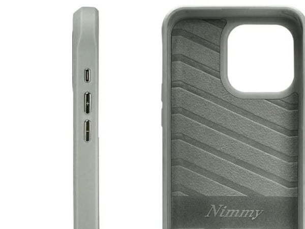 Nimmy iPhone 15 Pro Max 6,7"-fodral grå/grey Glasses Cool Cat