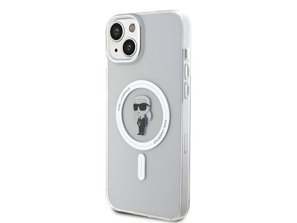 Karl Lagerfeld KLHMP15MHFCKNOT iPhone 15 Plus / 14 Plus 6,7" klar hardt etui IML Ikonik MagSafe