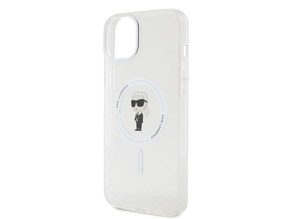 Karl Lagerfeld KLHMP15MHFCKNOT iPhone 15 Plus / 14 Plus 6,7" klar hardt etui IML Ikonik MagSafe