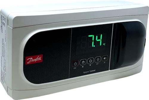 Danfoss AK-RC205C - Kylmähuoneen ohjausyksikkö, 5 lämpötilarelettä, 230 V, 50 Hz
