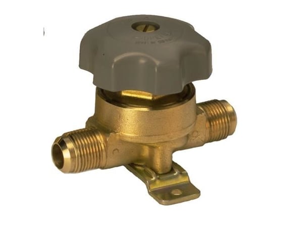 Danfoss BML 6 - Sulkumembraaniventtiili, 28 bar, Flare, 1/4'', 0.30 m³/h
