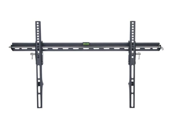TECHly - Konsol - för platt panel - svart - skärmstorlek: 40"-65" - väggmonterbar