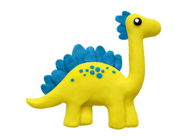 JOVI Plastilina - Modelleringsleire - 15 g - assortert (en pakke 6)