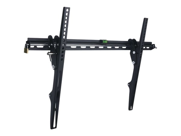 TECHly - Konsol - för platt panel - svart - skärmstorlek: 40"-65" - väggmonterbar