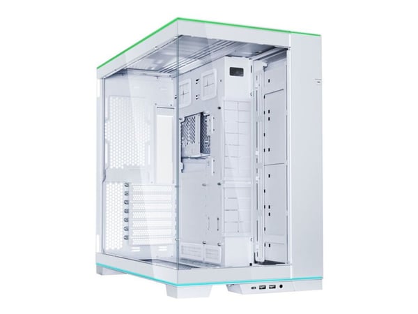 Lian Li O11D EVO RGB datorchassi E-ATX härdat glas, vit