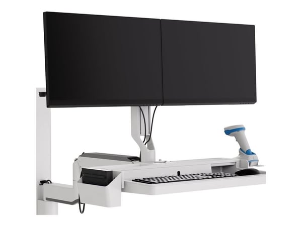 Ergotron 98-650-251, Kiinnitys, Valkoinen, 8,2 kg, 61 cm (24"), 360°, 2,18 kg