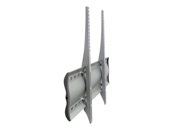 Ergotron WM - Monteringssats (väggfäste) - för platt panel - låg profil XL - aluminium, stål - silver - skärmstorlek: från 42 tum