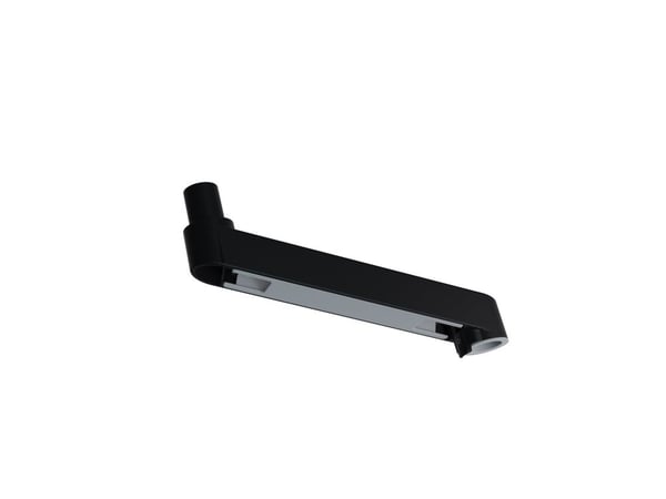 Ergotron LX Pro - Monteringskomponent (9-tums förlängningsarm) - aluminium - svart - bildskärmsarm, kan monteras i tangentbordsfack - för P/N: 45-6...