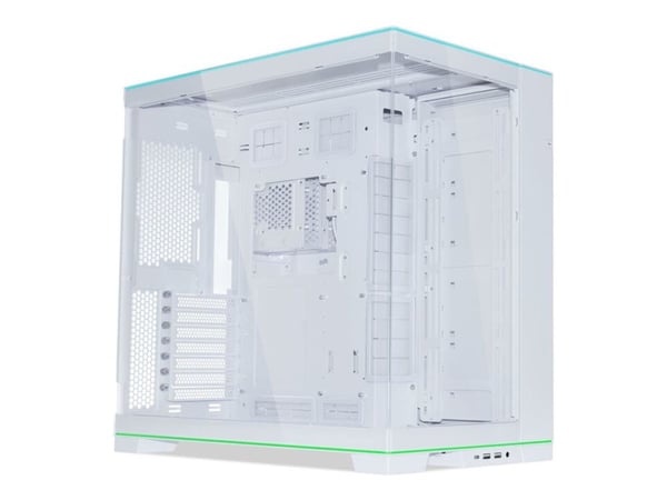 Lian Li O11D EVO RGB datorchassi E-ATX härdat glas, vit