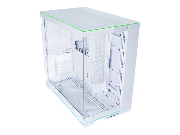 Lian Li O11D EVO RGB datorchassi E-ATX härdat glas, vit