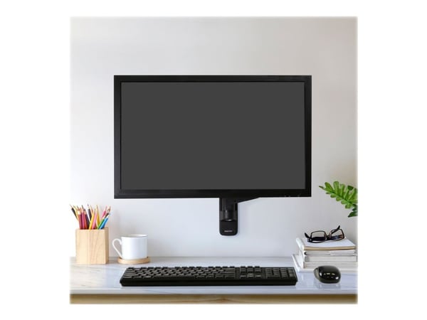 Ergotron MXV - Monteringssats (vridbar arm) - för LCD-display - svart - skärmstorlek: upp till 34 tum - väggmonterbar