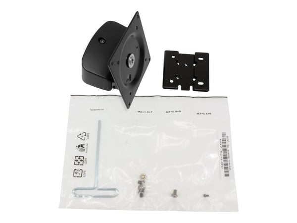 Ergotron WorkFit - Conversion kit - monteringskomponent (pivot-fäste, gränssnittspanel) - för LCD-display - Dubbel eller LCD och laptop till enkel ...
