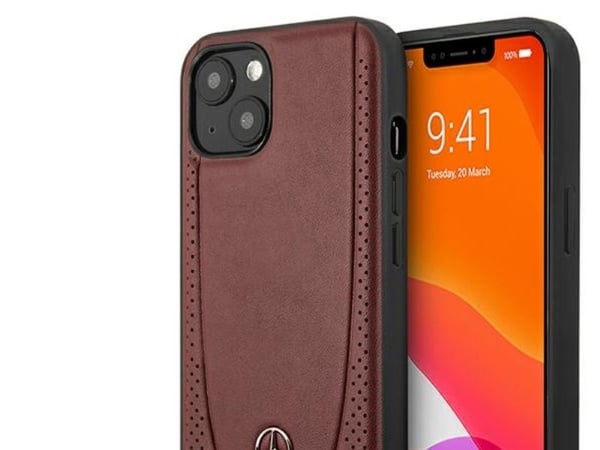 Kotelo Mercedes MEHCP13SARMRE iPhone 13 mini 5,4 tuuman kiinteä punainen / punainen Urban Line