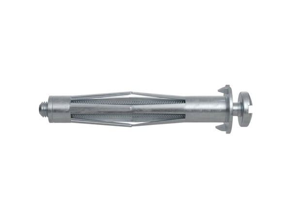 Fischer 90928, Hult vegganker (molly), Gipsfiberplate, Gipsplater, Metall, Sølv, M5, CE