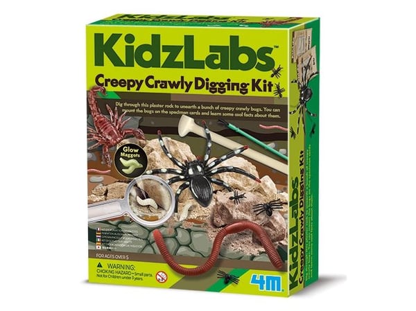 4M Creepy Crawly Digging Kit, Vitenskapsleketøysett, Arkeologi