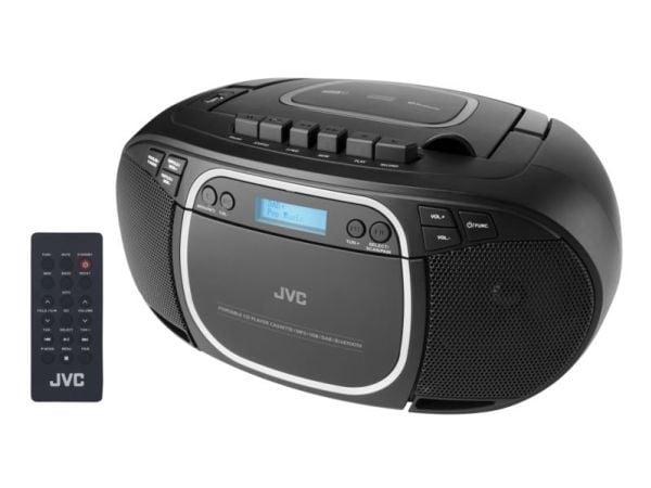 JVC Radio Svart CD RCE561B