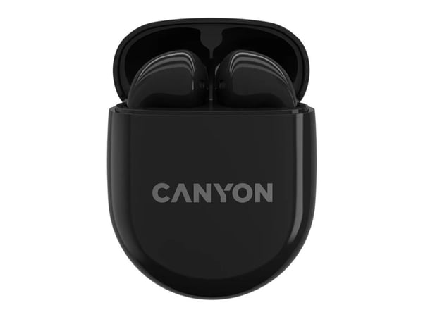 Canyon CNS-TWS6B, True Wireless Stereo (TWS), Puhelut/Musiikki/Urheilu/Päivittäinen, 20 - 20000 Hz, Kuulokkeet, Musta