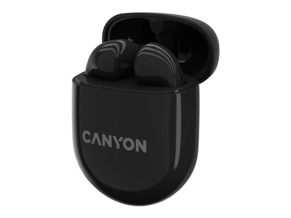 Canyon CNS-TWS6B, True Wireless Stereo (TWS), Puhelut/Musiikki/Urheilu/Päivittäinen, 20 - 20000 Hz, Kuulokkeet, Musta