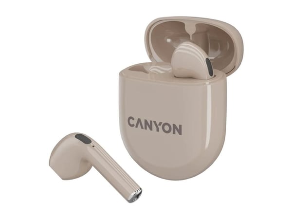 Canyon CNS-TWS6BE, True Wireless Stereo (TWS), Puhelut/Musiikki/Urheilu/Päivittäinen, 20 - 20000 Hz, Kuulokkeet, Valkoinen