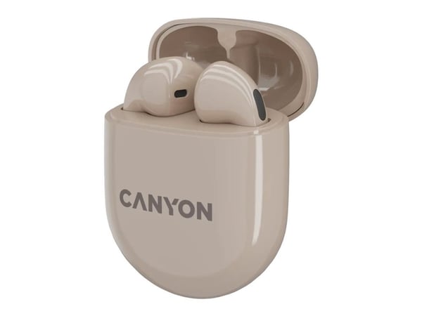 Canyon CNS-TWS6BE, True Wireless Stereo (TWS), Puhelut/Musiikki/Urheilu/Päivittäinen, 20 - 20000 Hz, Kuulokkeet, Valkoinen