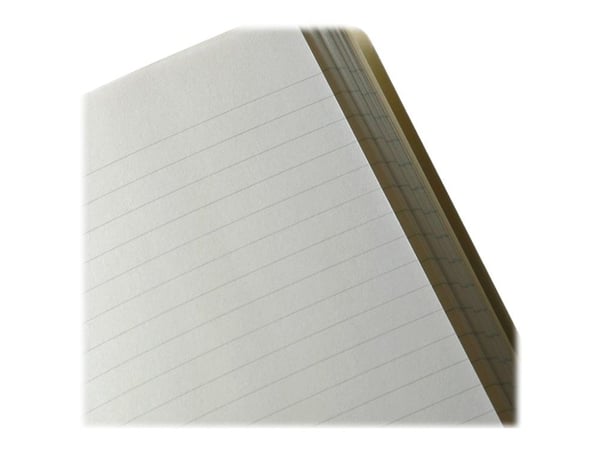 Moleskine Classic Large - Notisbok - 130 x 210 mm - 96 ark / 192 sider - elfenbenspapir - linjert - svart perm