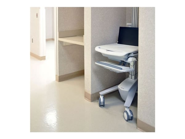 Ergotron StyleView SV41 - Vogn - Konstant kraftteknologi - for bærbar / PC-utstyr - låsbar - medisinsk - aluminium, forsinket stål, kvalitetsplast ...