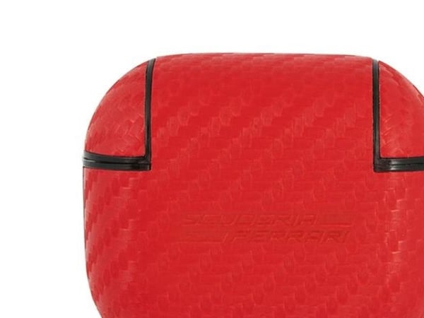 Ferrari FESA3CARE AirPods 3-skydd röd/röd On Track PU Carbon