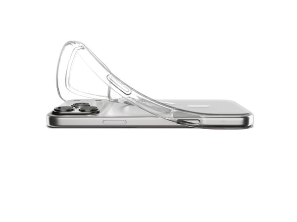Spigen ACS10396, Mobilskal, Apple, iPhone 17 Pro, 16 cm (6.3"), Transparent, Vit