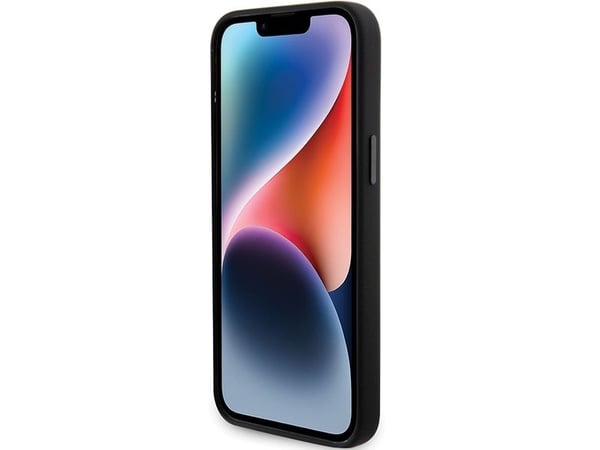 Karl Lagerfeld-skal KLHCP15XSMHCNPK för Apple iPhone 15 Pro Max 6.7" svart silikon Choupette Metal Pin
