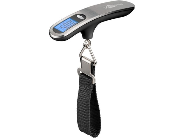 Goobay Pro digital bagasjevekt 50 kg, sølv