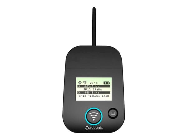 Adeunis ARF8123AA, Micro-USB, Extern, LCD, Directive 2014/53/EU (RED), -25 - 70 ° C, 140 g