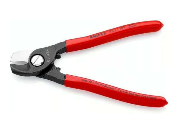 KNIPEX - Kabelsax - svart, röd