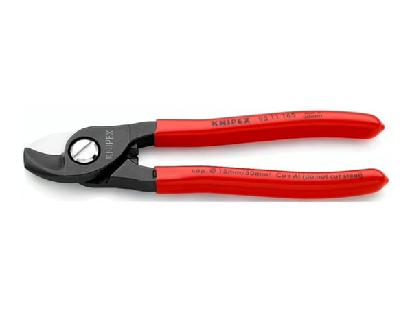 KNIPEX - Kabelsax - svart, röd