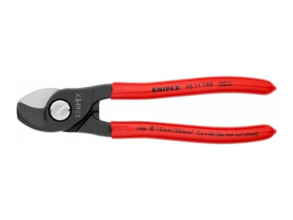 KNIPEX - Kabelsax - svart, röd