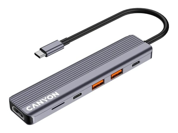 Canyon DS-17, USB Type-C, HDMI, USB 3.2 Gen 1 (3.1 Gen 1) Type-A, USB Type-C, MicroSD (TransFlash), 10000 Mbps, 60 Hz, 3840 x 2160 pikseliä Canyon DS-17, USB Type-C, HDMI, USB 3.2 Gen 1 (3.1 Gen 1) Type-A, USB Type-C, MicroSD (TransFlash), 10000 Mbps, 60 Hz, 3840 x 2160 pikseliä