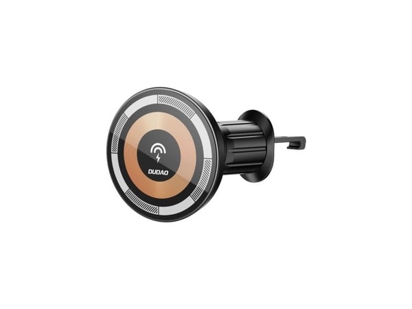 Dudao magnetisk bilhållare Dudao F12MAX+ med induktiv laddare för MagSafe 15W svart