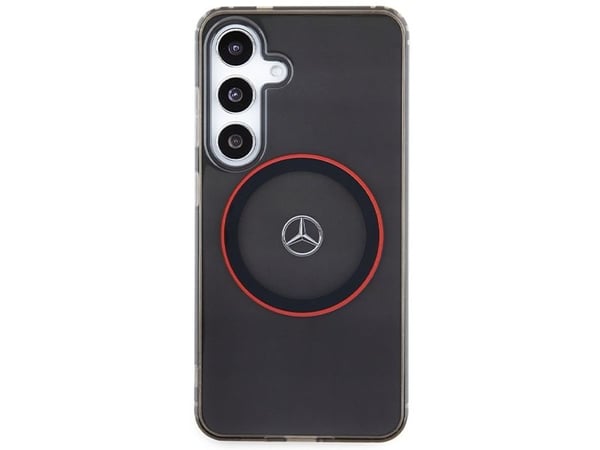 Mercedes MEHMS24S23HUORK S24 S921 hard cover i dobbeltsjikt med rød MagSafe